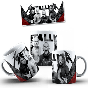 Coleção Canecas Metallica