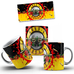 Coleção Canecas Guns N' Roses