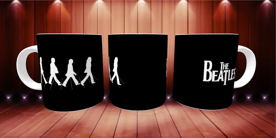 Coleção Canecas The Beatles 3