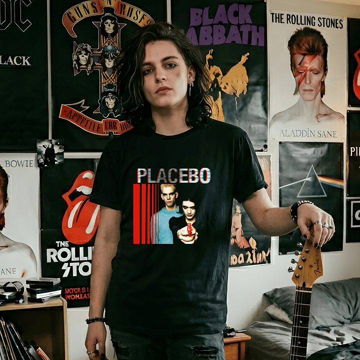 T-shirt Exclusiva do 30º Aniversário Placebo 2