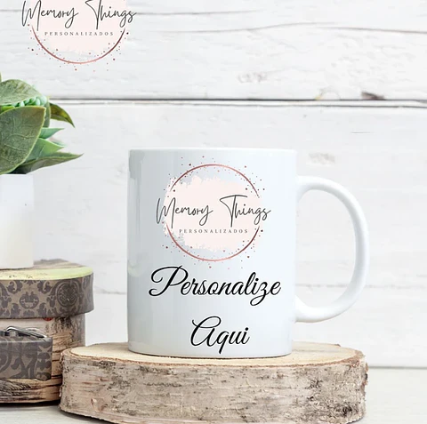 Caneca Branca para Personalizar