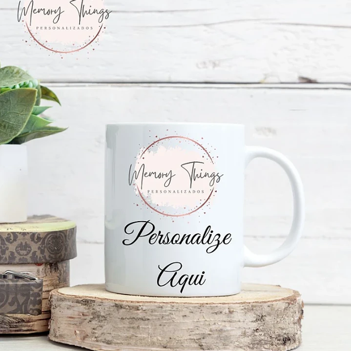 Caneca Branca para Personalizar 1