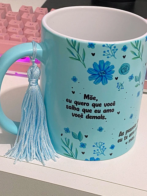 Coleção Canecas Afeto: "Mãe, Quero que Saibas..." 💙