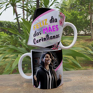 Coleção Mãe Torcedora: Canecas dos Grandes Clubes do Brasil