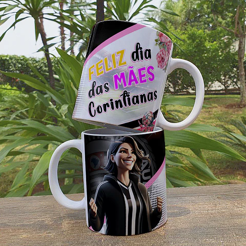 Coleção Mãe Torcedora: Canecas dos Grandes Clubes do Brasil