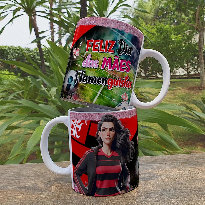 Coleção Mãe Torcedora: Canecas dos Grandes Clubes do Brasil 2