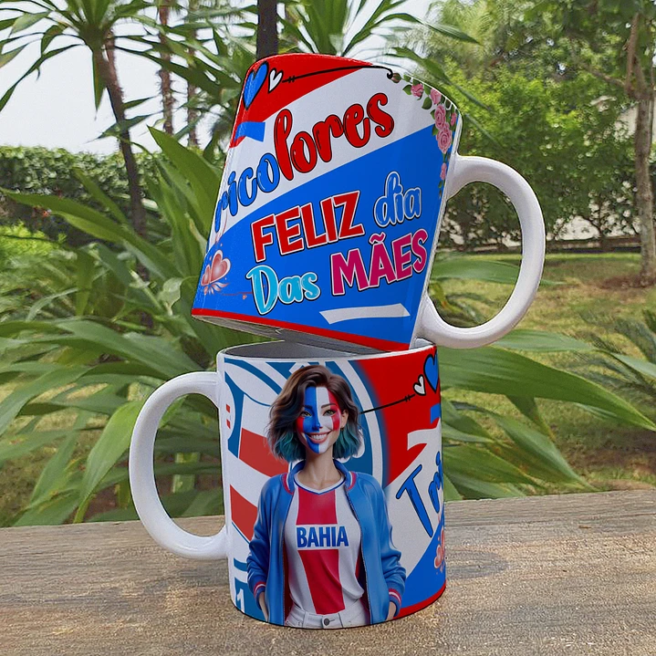 Coleção Mãe Torcedora: Canecas dos Grandes Clubes do Brasil 5