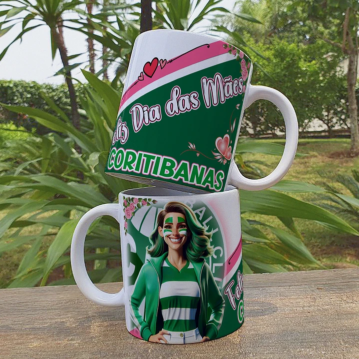 Coleção Mãe Torcedora: Canecas dos Grandes Clubes do Brasil 7