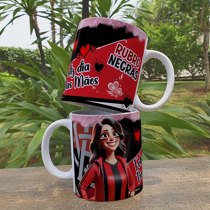 Coleção Mãe Torcedora: Canecas dos Grandes Clubes do Brasil 12