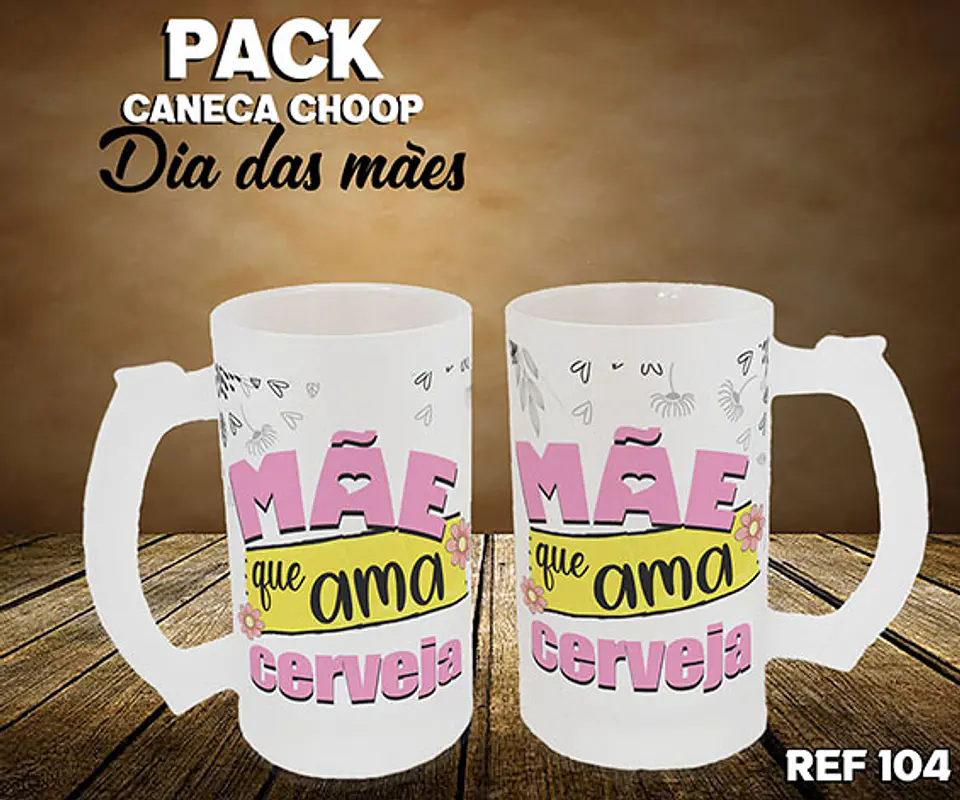 Caneca de Cerveja da Mãe 8