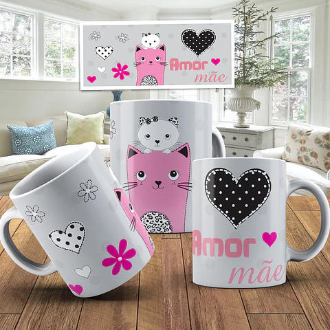 Canecas "Amor de Mãe"