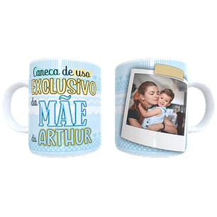 Caneca exclusiva da Mãe
