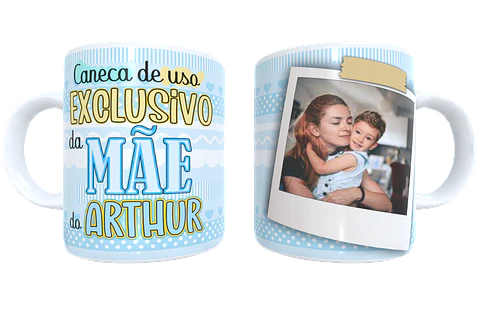 Caneca exclusiva da Mãe