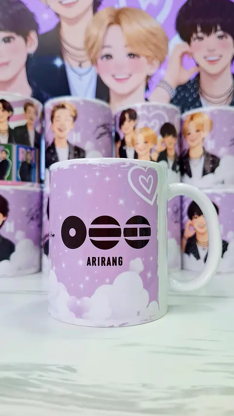 Canecas BTS Edição "Purple Universe"