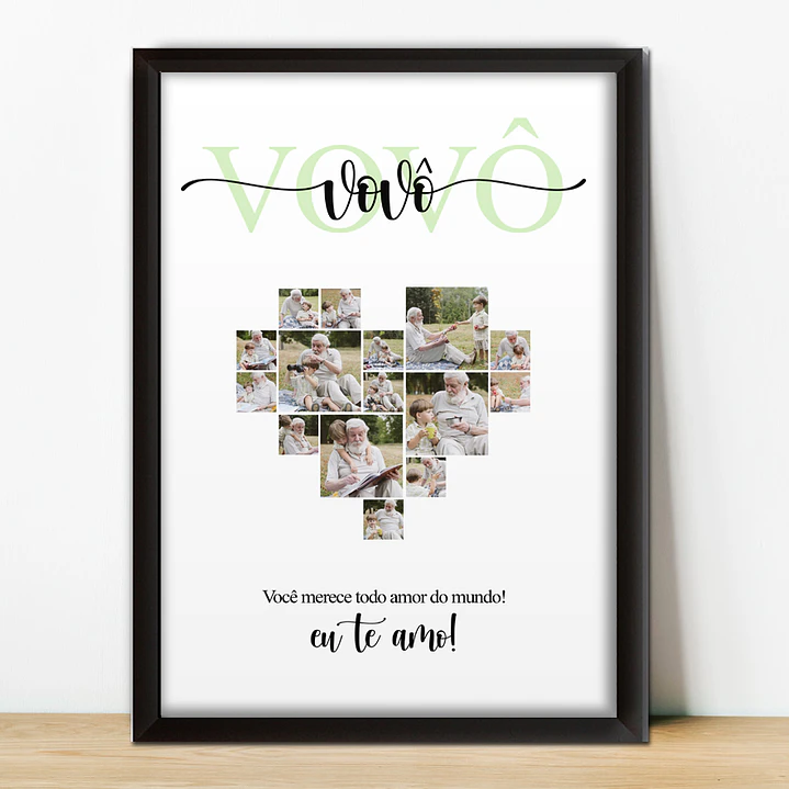 Quadros personalizados para avós Portugal 1