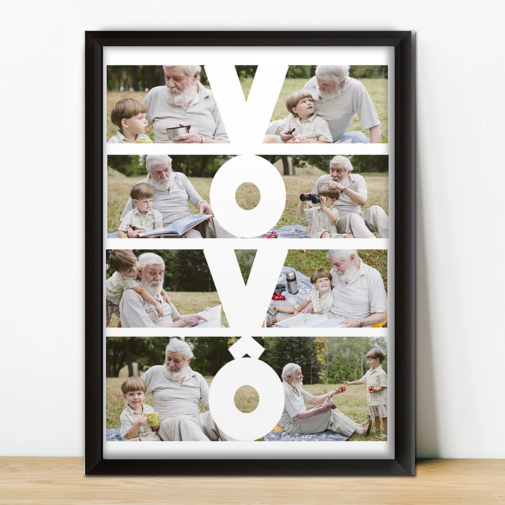 Quadros personalizados para avós Portugal 3