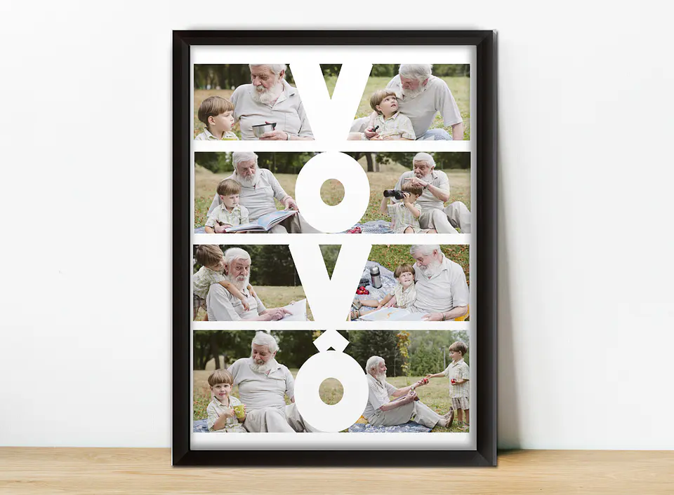 Quadros personalizados para avós Portugal 3