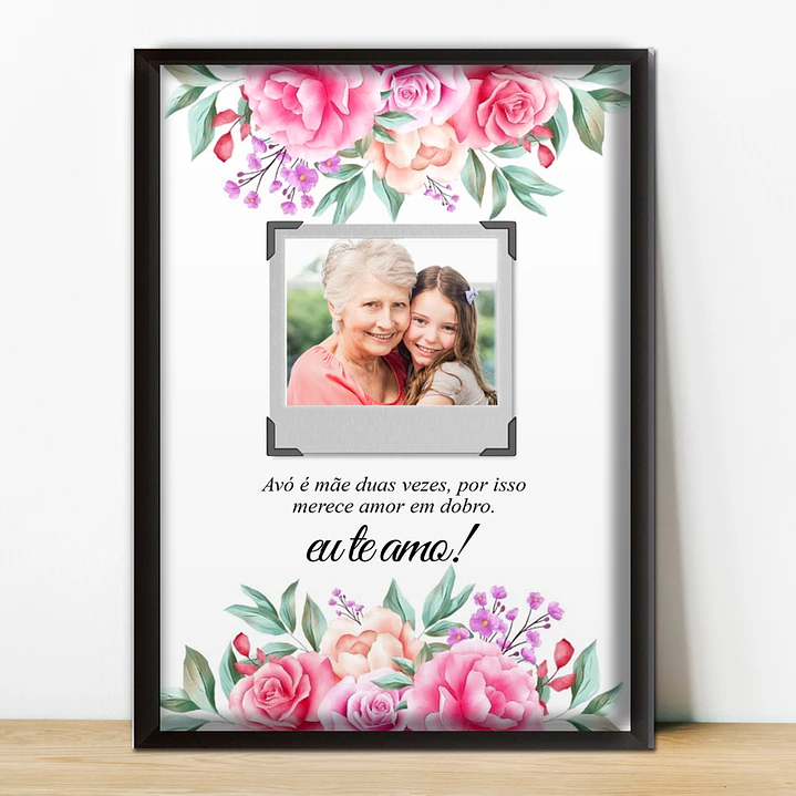 Quadros personalizados para avós Portugal 6