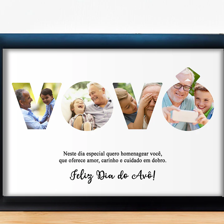 Quadros personalizados para avós Portugal 7