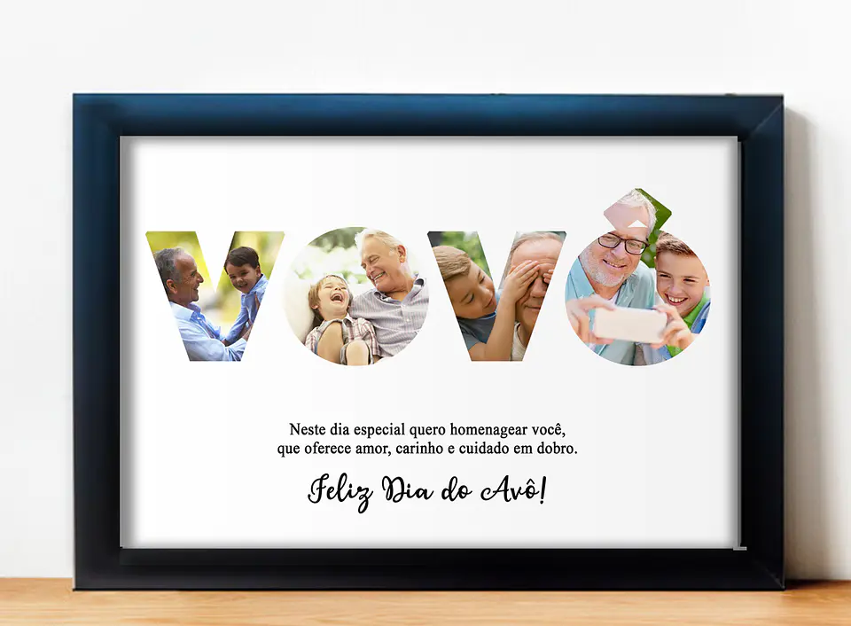 Quadros personalizados para avós Portugal 7