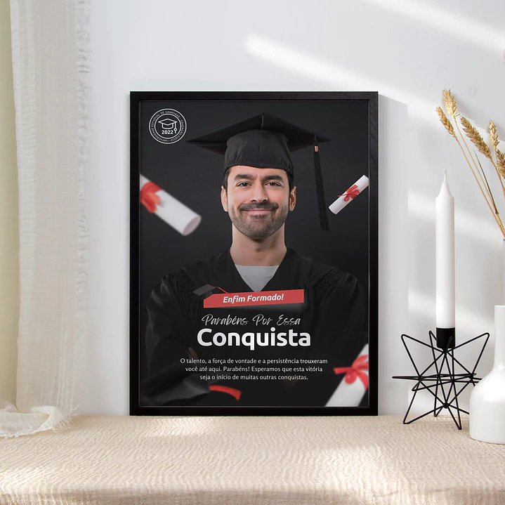 Quadro Personalizado para Finalistas de Licenciatura 1