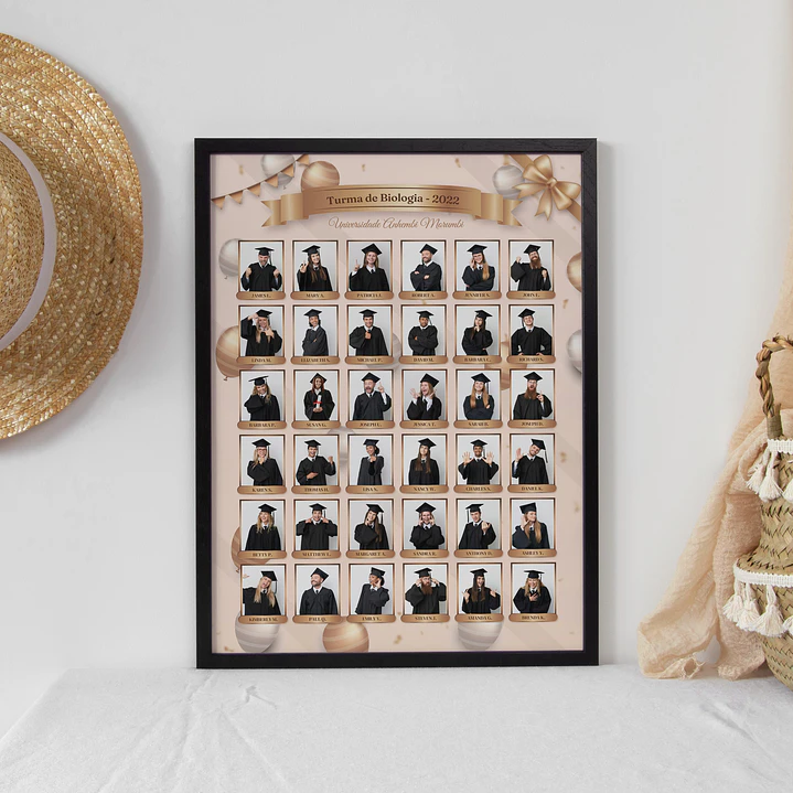 Quadro Personalizado para Finalistas de Licenciatura 2