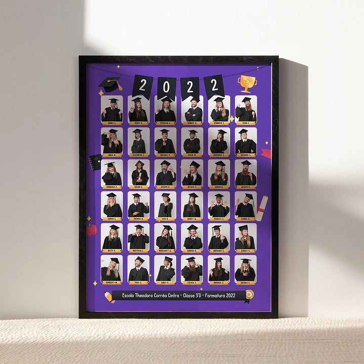 Quadro Personalizado para Finalistas de Licenciatura 5