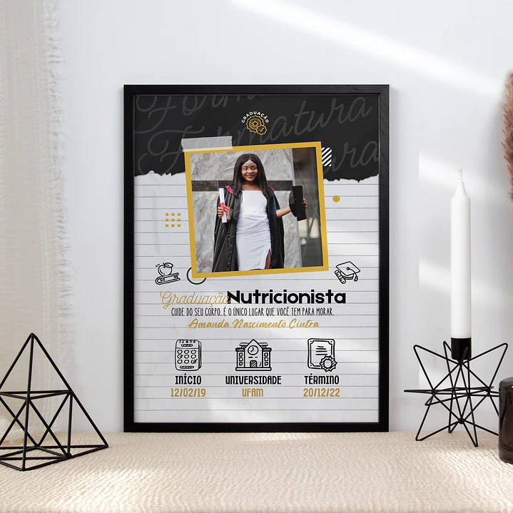 Quadro Personalizado para Finalistas de Licenciatura 7