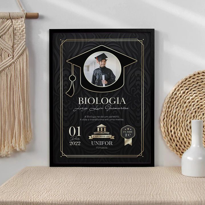 Quadro Personalizado para Finalistas de Licenciatura 11