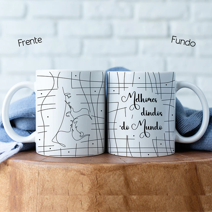 Caneca Personalizada Convite Padrinhos e Crisma COL. 01 5