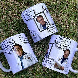 Caneca Personalizada Dr. Now - Dieta e Humor