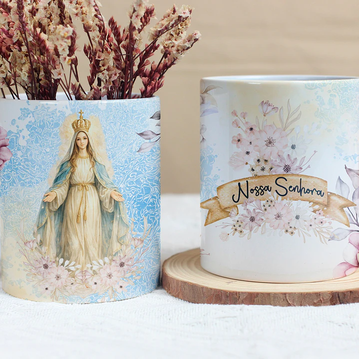 Caneca Personalizada Santos Católicos e Devoção 2