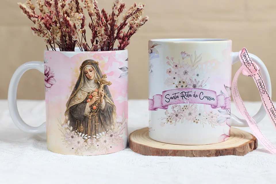 Caneca Personalizada Santos Católicos e Devoção 6