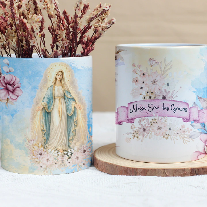 Caneca Personalizada Santos Católicos e Devoção 7