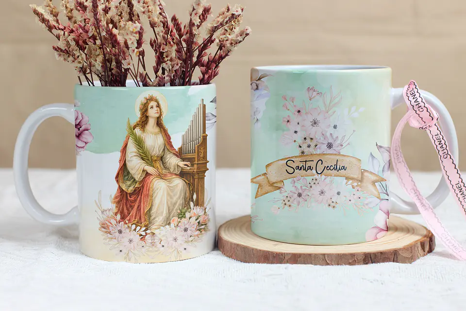 Caneca Personalizada Santos Católicos e Devoção 8