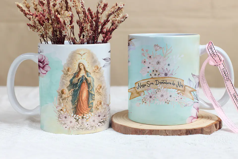 Caneca Personalizada Santos Católicos e Devoção 9