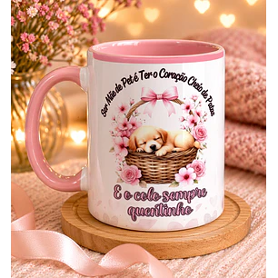 Caneca Personalizada para Amantes de Cães e Gatos