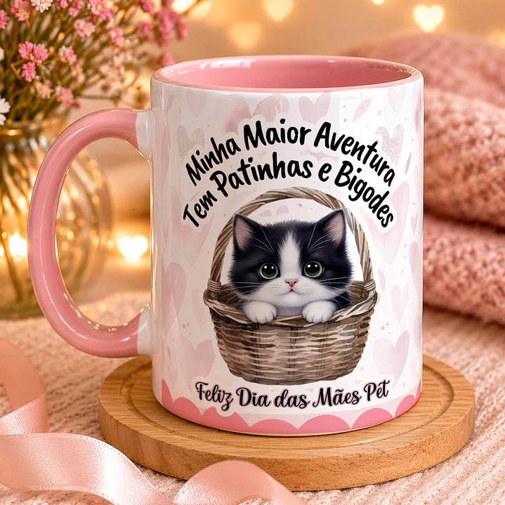 Caneca Personalizada para Amantes de Cães e Gatos 9