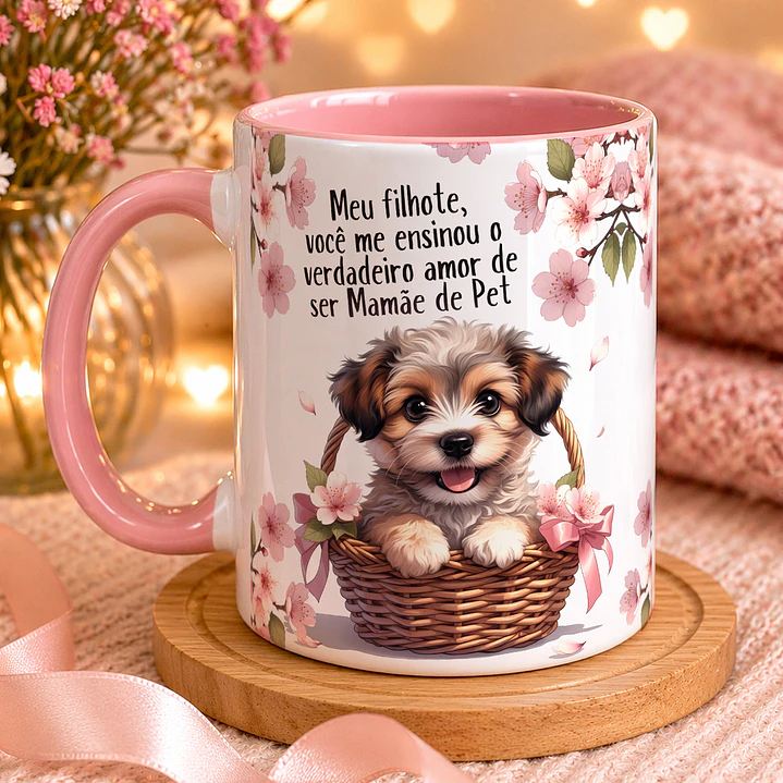 Caneca Personalizada para Amantes de Cães e Gatos 10
