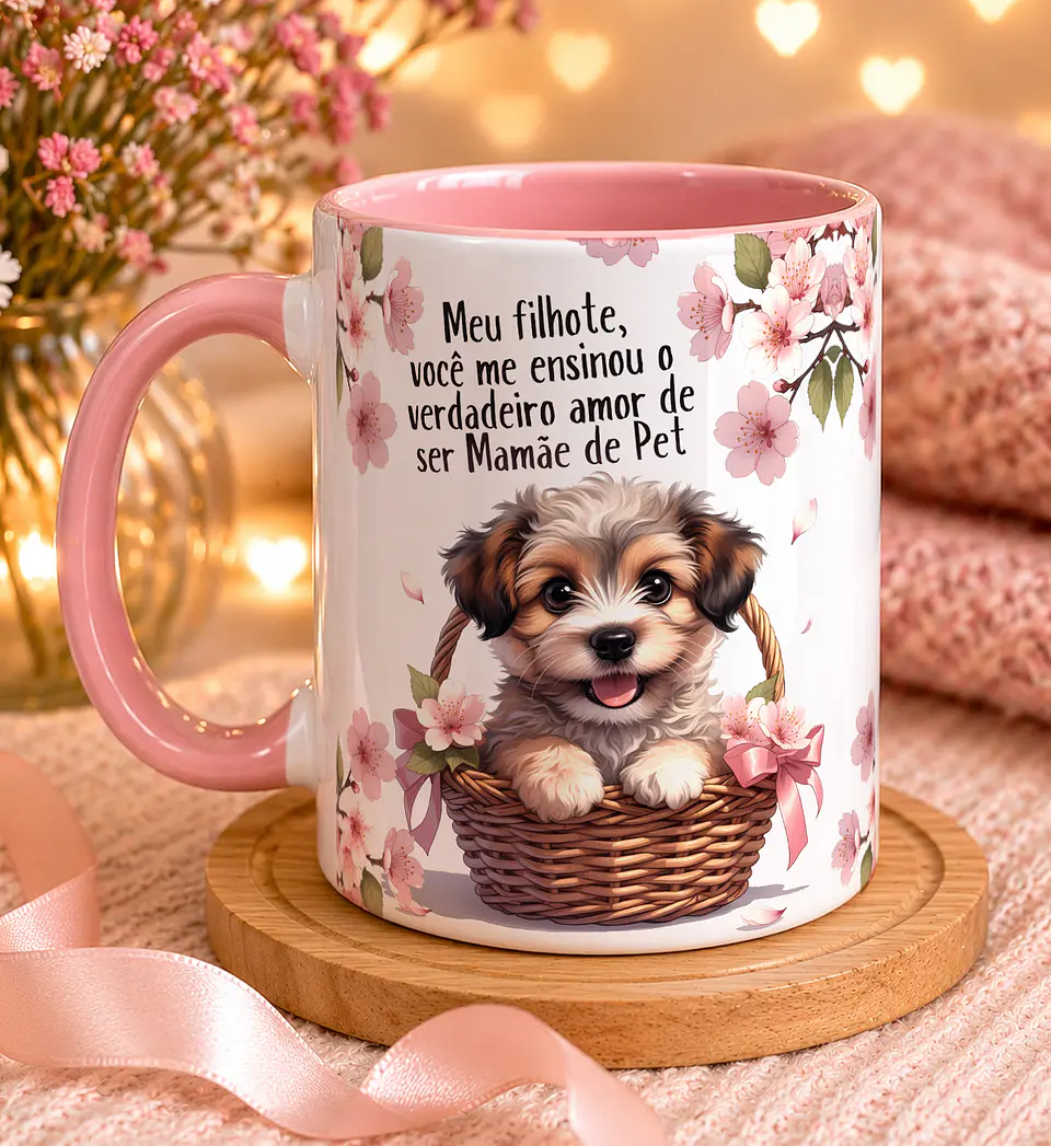 Caneca Personalizada para Amantes de Cães e Gatos 10