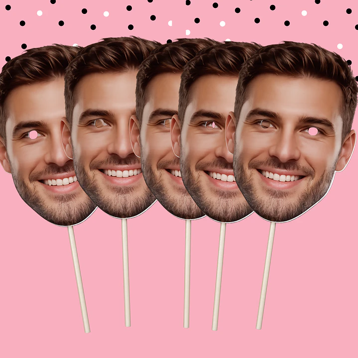 Máscaras para fotos de despedida de solteira - Festa de Aniversário 2