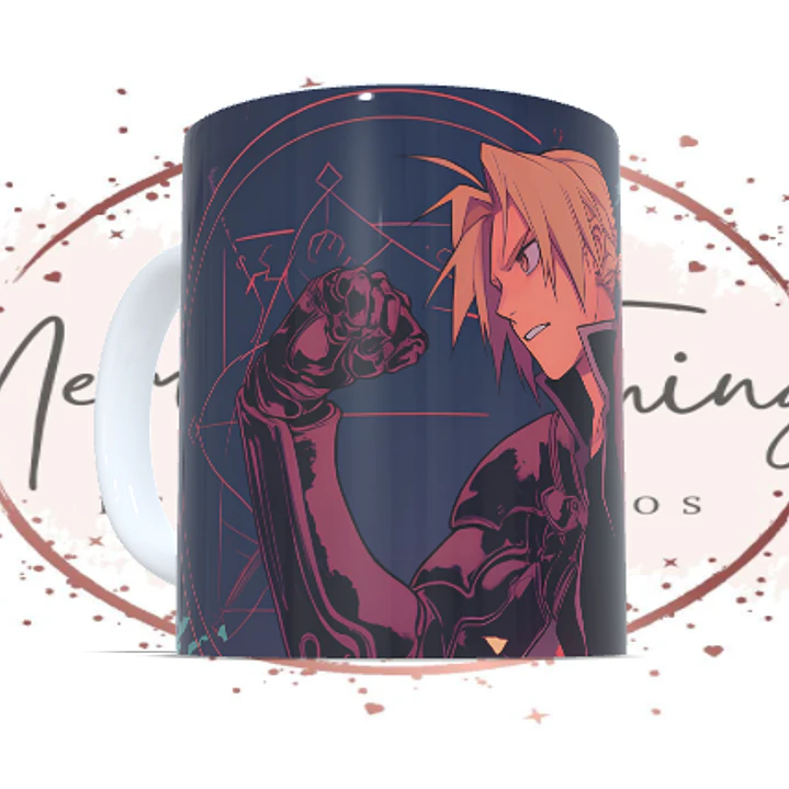 Coleção Canecas Fullmetal Alchemist ⚡ 1