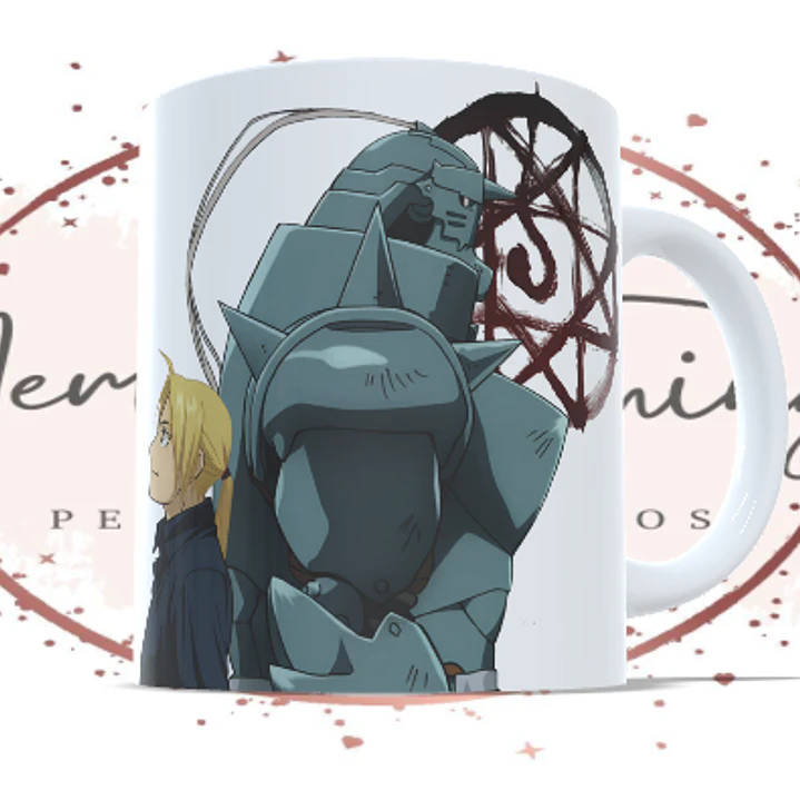 Coleção Canecas Fullmetal Alchemist ⚡ 2