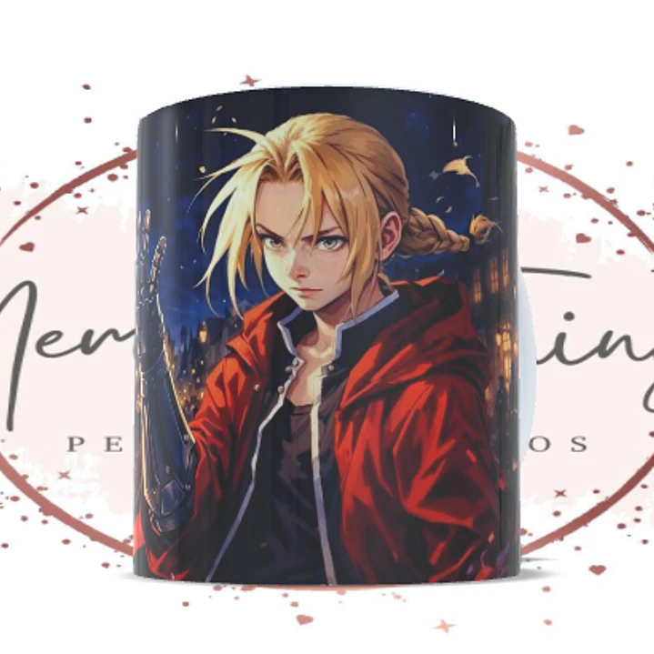Coleção Canecas Fullmetal Alchemist ⚡ 5