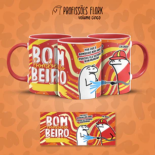 Coleção Profissões Flork: Edição Bombeiro – O Humor que Salva o Dia!