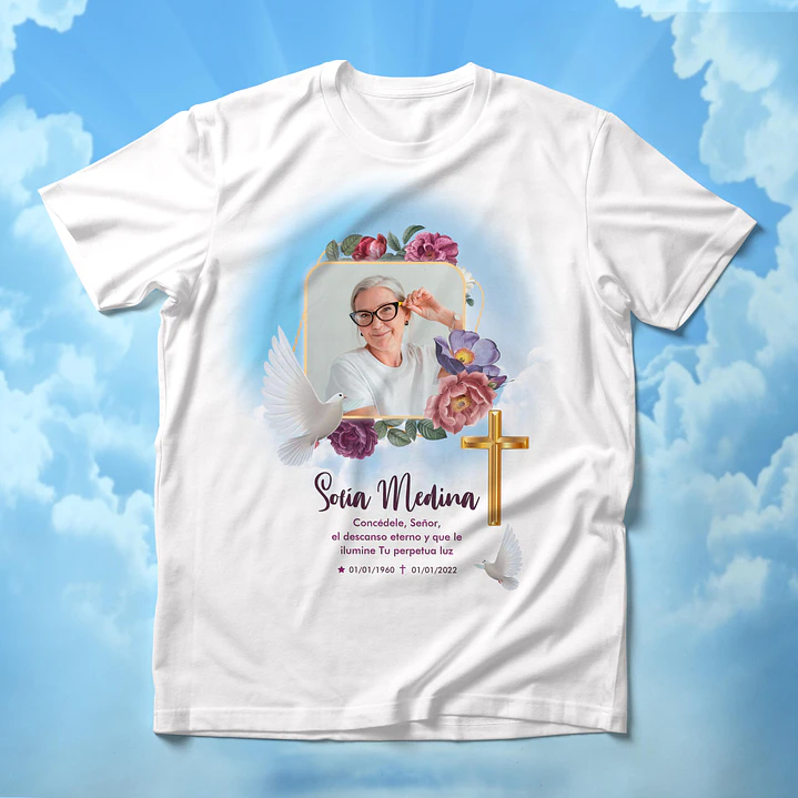 T-shirts de Homenagem: Eternize quem Ama com Dignidade e Carinho 5