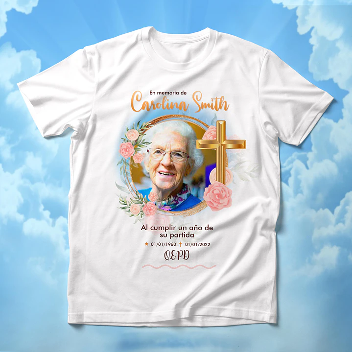 T-shirts de Homenagem: Eternize quem Ama com Dignidade e Carinho 10