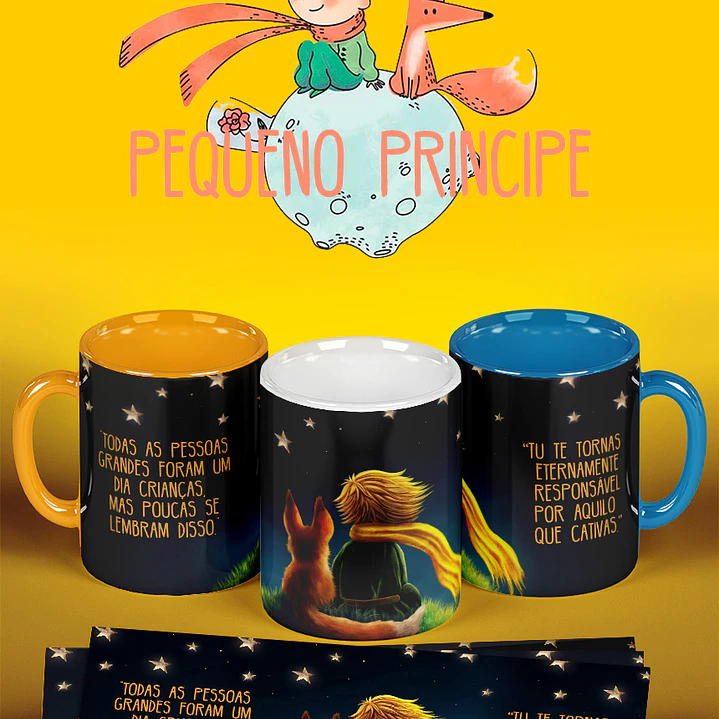 Caneca Personalizada O Príncipezinho 1