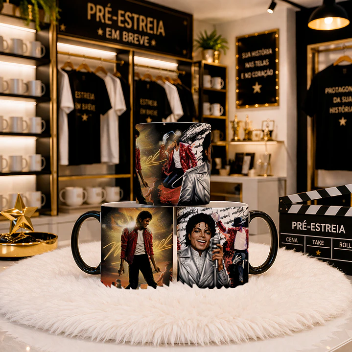 Caneca personalizada Michael Jackson King of Pop 1