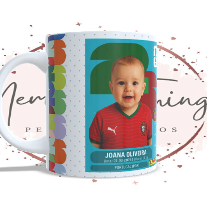 Caneca Personalizada FIFA 2026 com Foto e Nome - Edição Especial 1